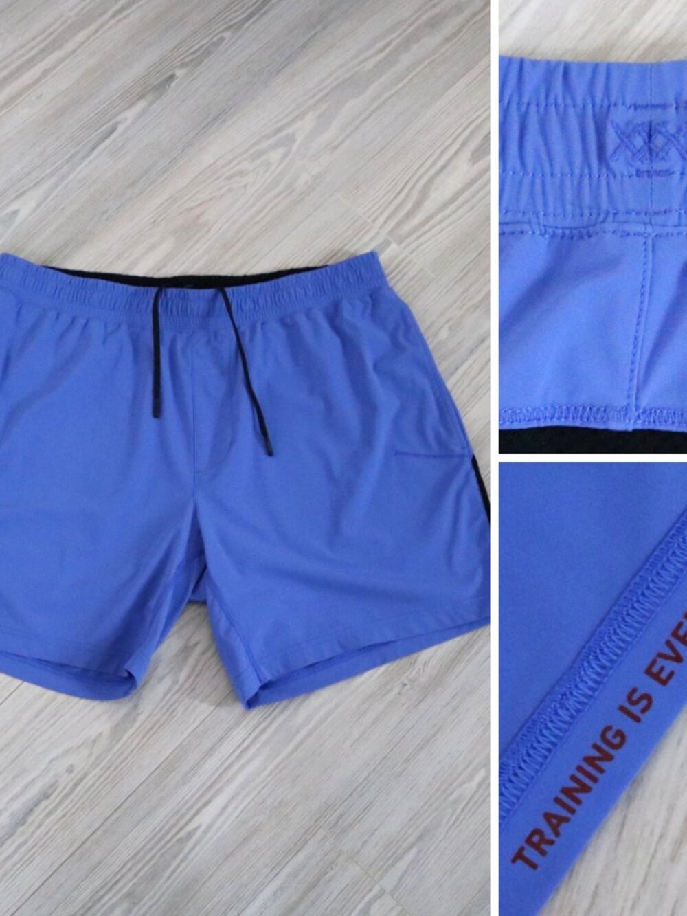 Rhone Versatility Short Mens Azure Unlined Running Athletic Training Gym Size XL